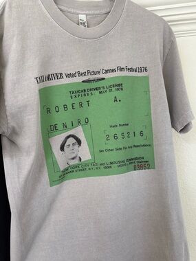 Andafterthat Robert De Niro Taxi Driver Graphic Tee Size M